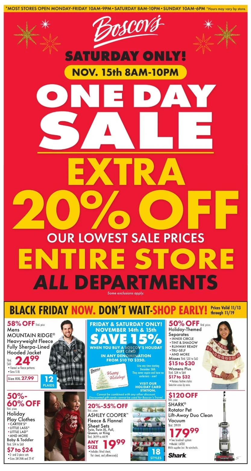 Desiconnect Boscov's Blackfriday Deals
