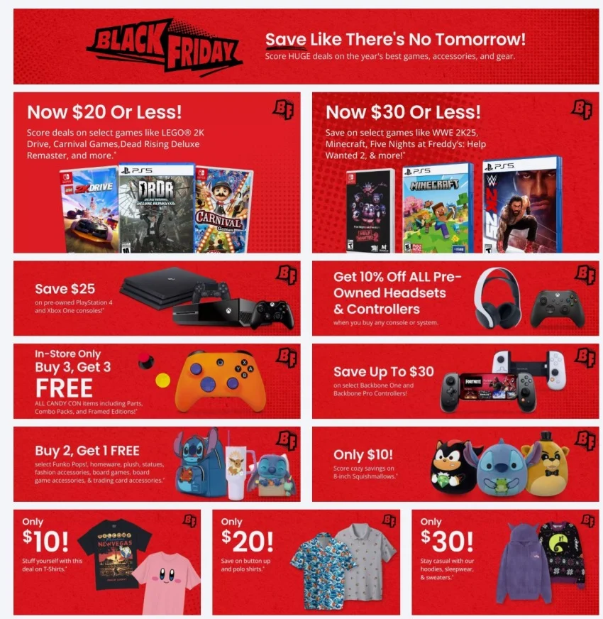Desiconnect Game stop Blackfriday Deals